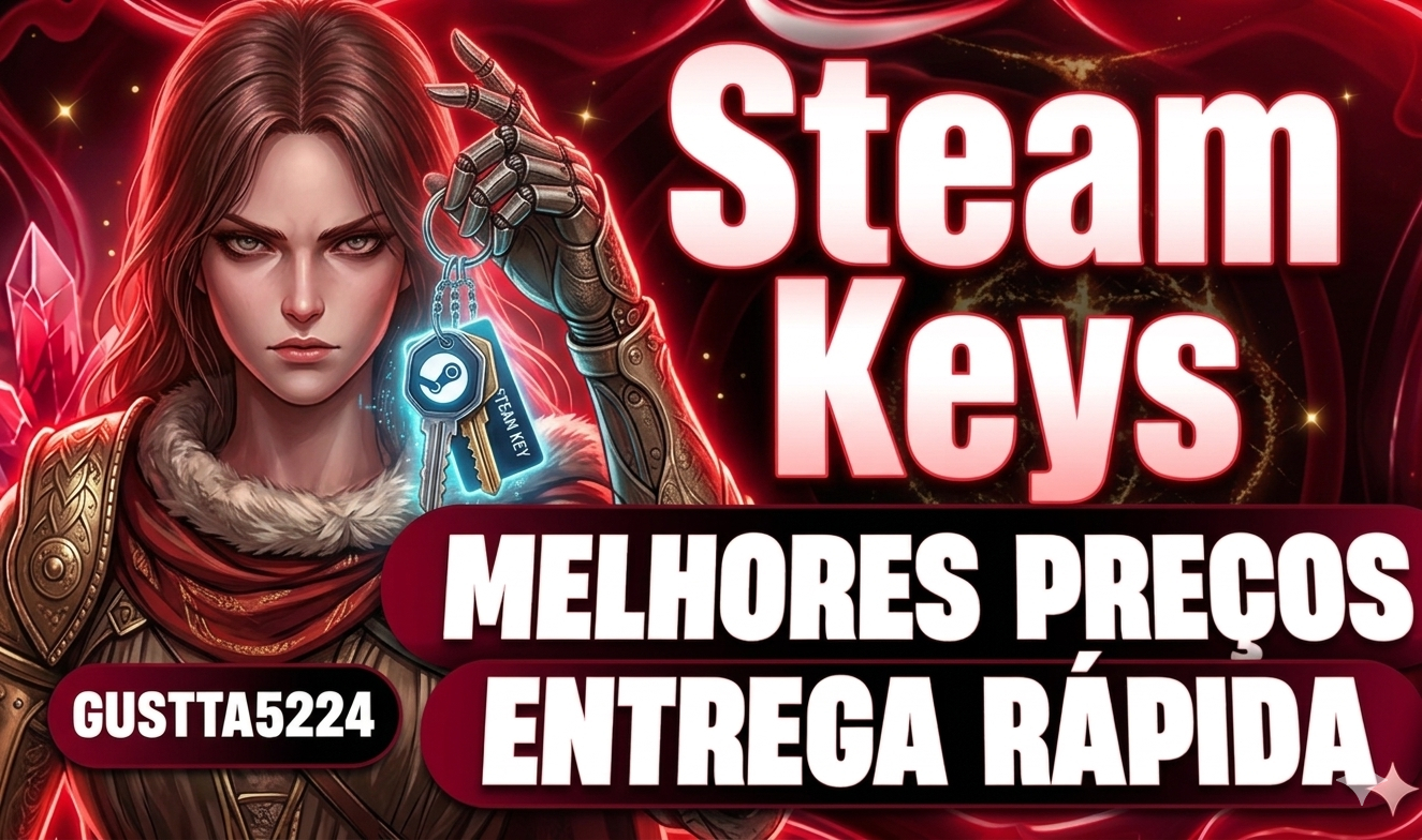 STEAM KEYS ALEATORIAS - ENTREGA AUTOMATICA - PROMOÇÃO IMPERDIVEL