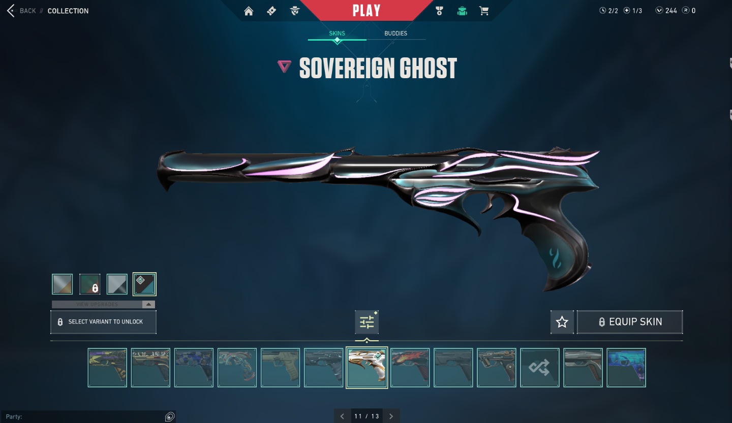 CONTA VALORANT SEM RANK com muitas skins