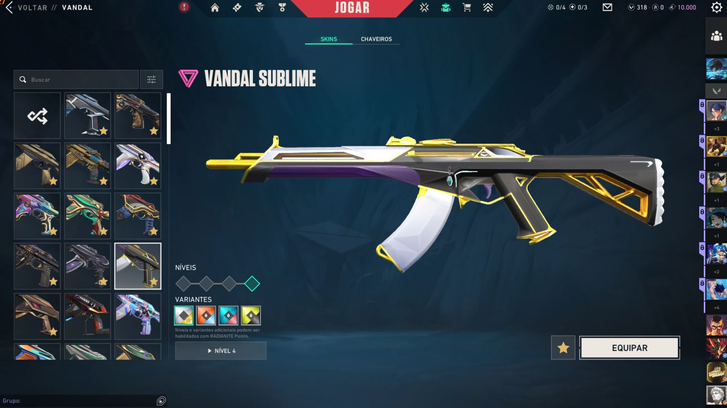 Conta Muito Rara 4600 Gastos 164 skins - As melhores skins, kuronami, champions