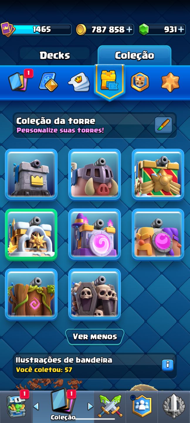 CONTA DE CLASH ROYALE SUPER BOA, MAIS DE 11K DE TROFÉUS. PREÇO A NEGÓCIAR