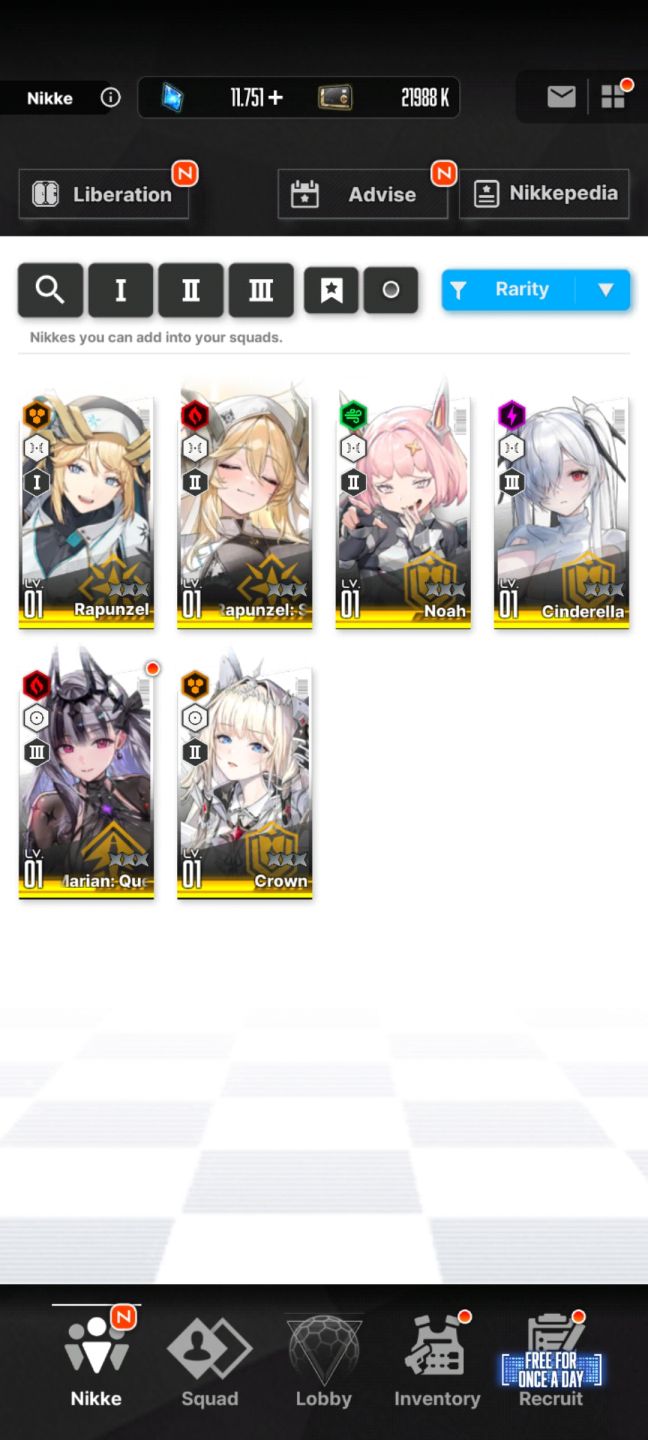 Marian: Queen (MLB) + Crown! Conta Early game | Goddess of Victory: Nikke