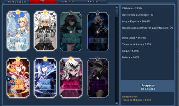 Conta chase fantasy com 9 vips 600k diamante e muitos recursos
