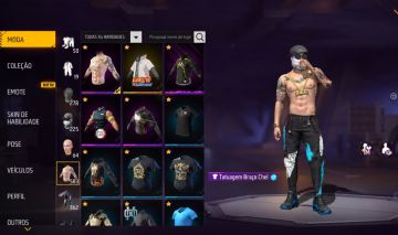 CONTA DE FREE FIRE GEMADA COM 4 PASEE