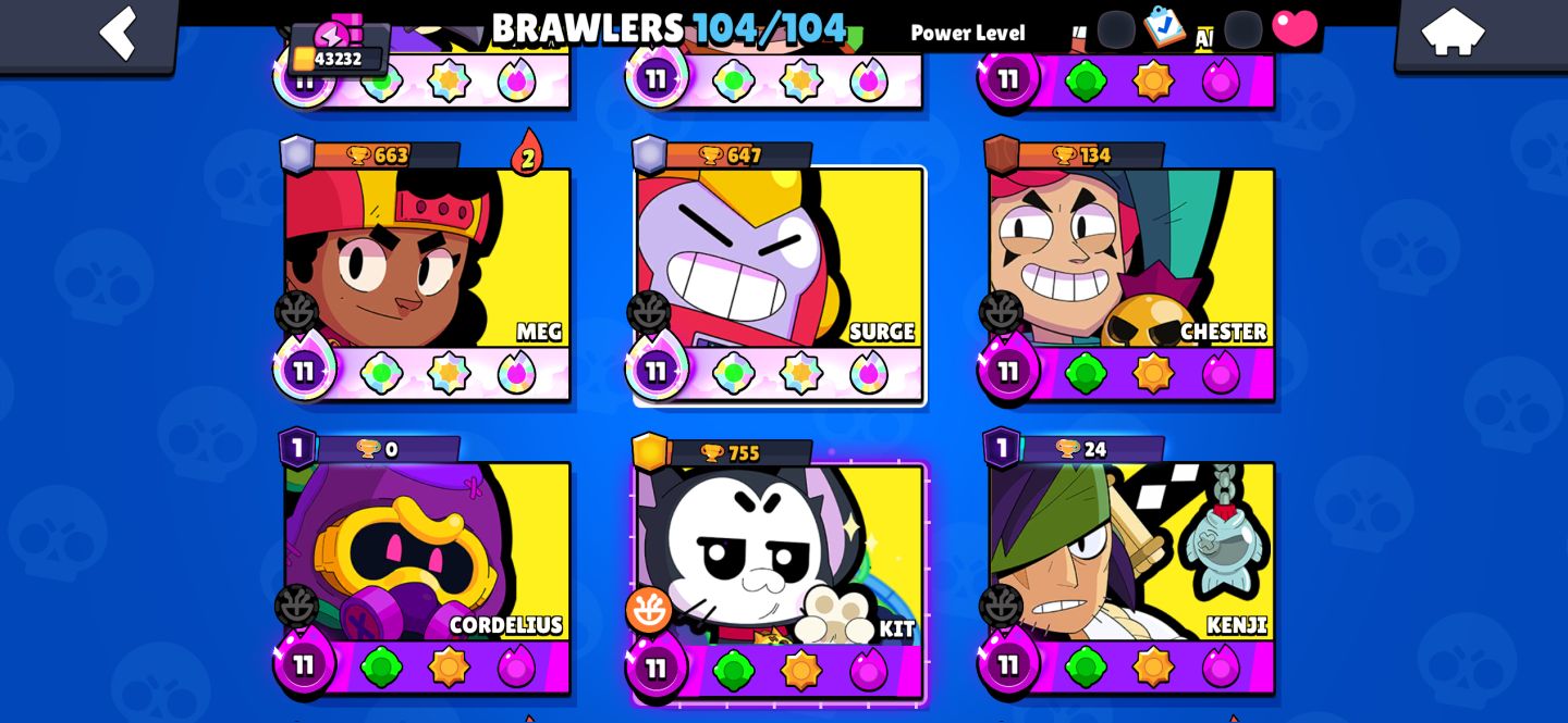 Conta de Brawl Stars muito boa!