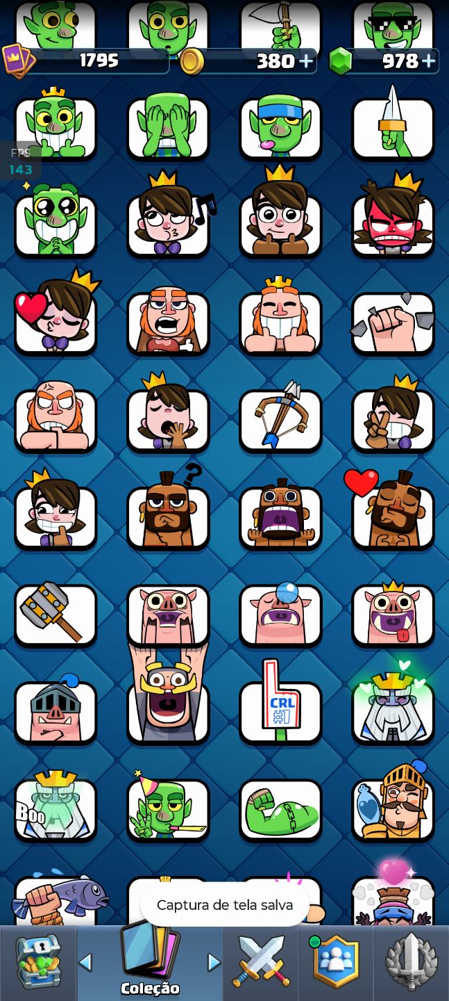 Conta Clash Royale level máximo