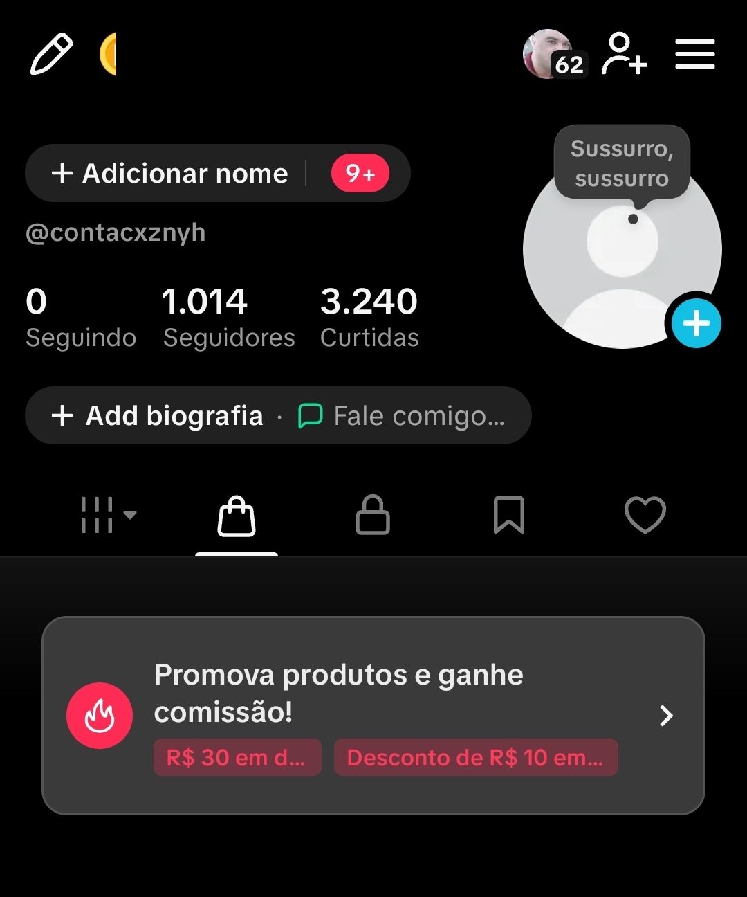 [90% OFF] CONTAS TIKTOK UK E BR - SHOP E MONETIZADA