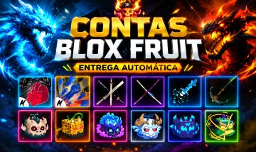 CONTAS BLOX FRUIT - (GodHuman/Lendária Garantida/Míticas/Kitsune)