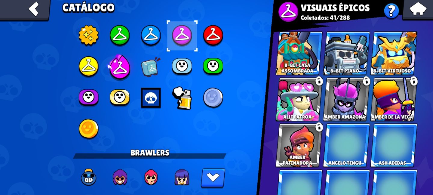 Conta de Brawl star