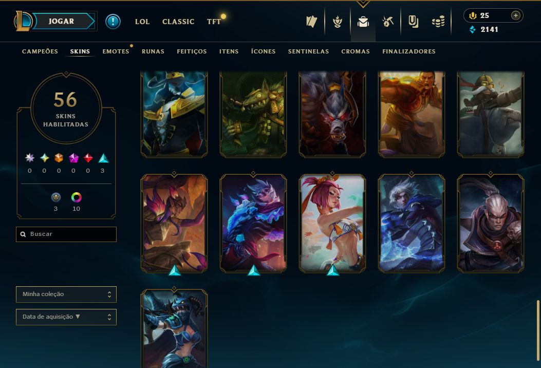 Conta Lol Mestre Soloq - Troca de Nick Disponivel