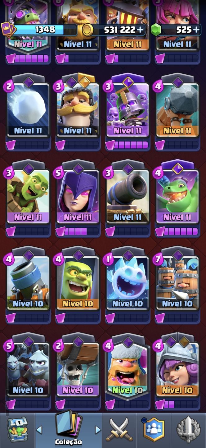 Conta Clash Royale 10k+ Troféus