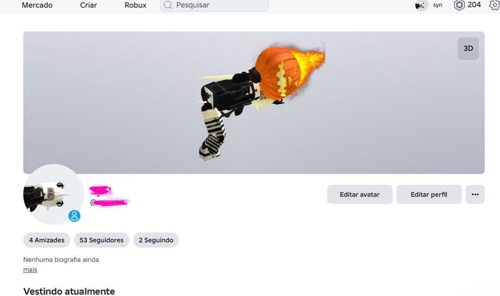 Conta de Headless e Korblox incrível!