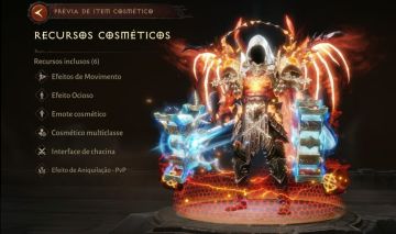 Conta diablo immortal 5.072 ress máxima, com Skins + refinamento perfeito