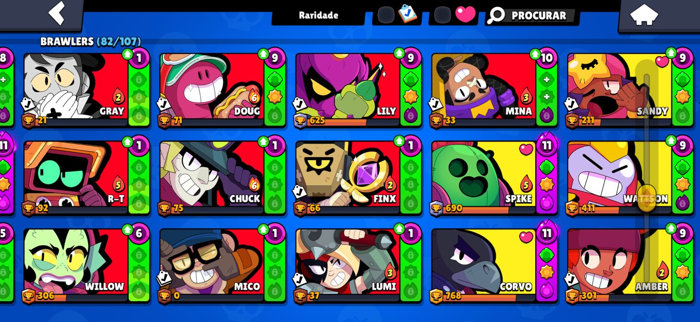 Conta Brawl Stars a venda 24k de troféus