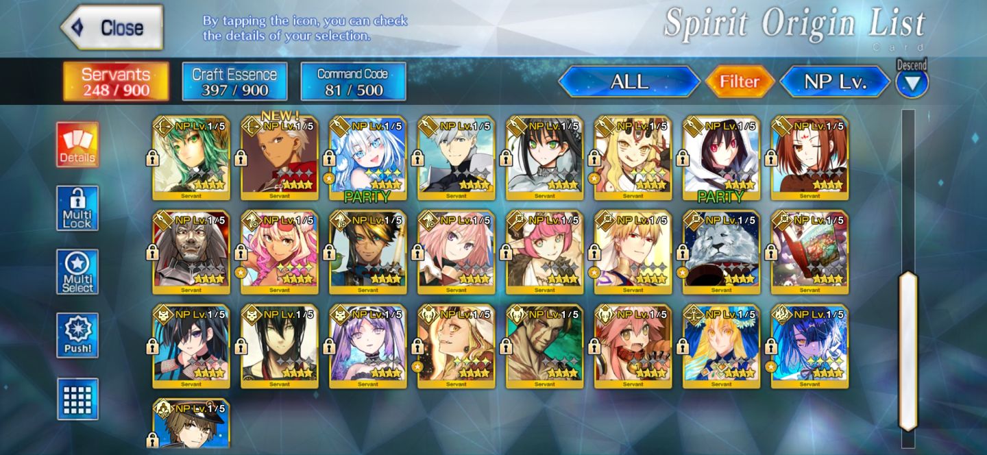 FGO NA OC3 Completo | 25 SSR (26 NP) | Ciel NP2 | Full Meta Supports