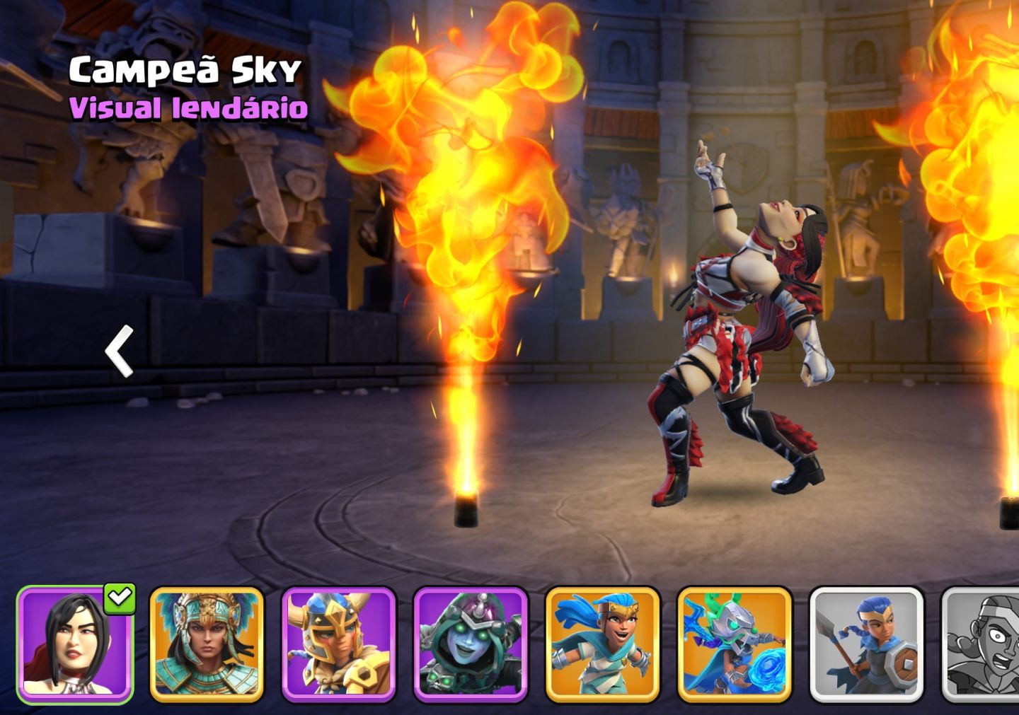 CONJUNTO WWE 2.0 COM SKIN EXCLUSIVA DO REI SAMURAI