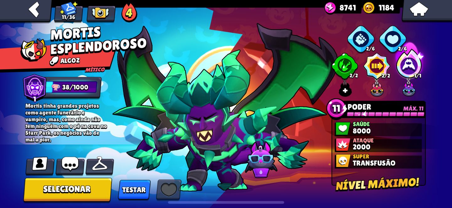 Conta de Brawl(shelly estelar)!