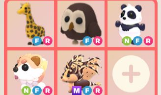 ADOPT ME HIGH TIERS