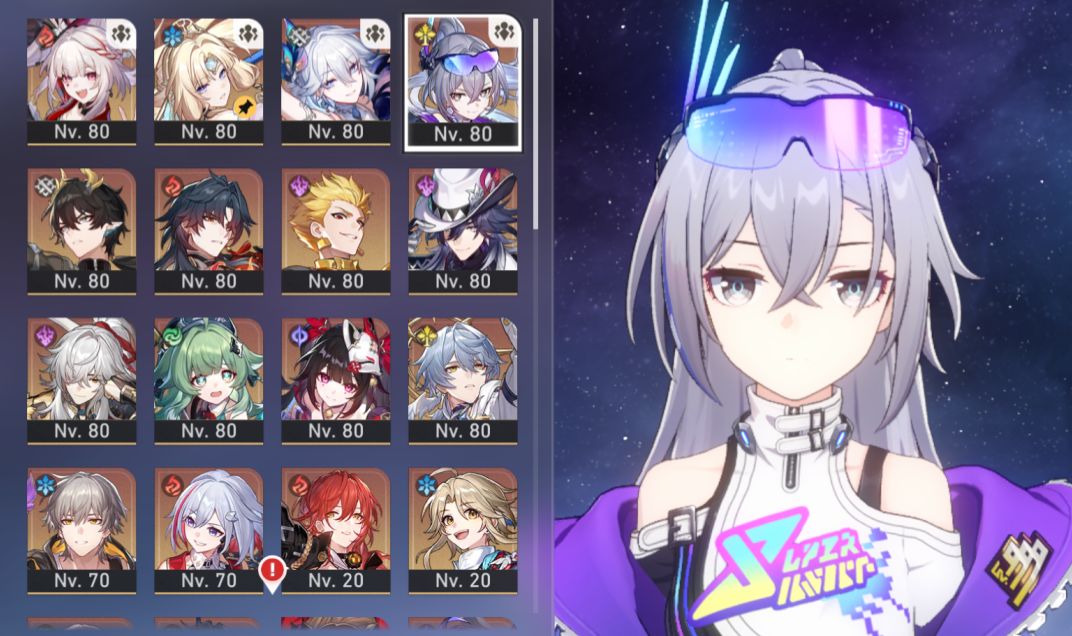 COMBO 3 EM 1: HSR LVL70 + GENSHIN AR53 + ZZZ | Silverwolf E1S1 + Ashveil S1 etc!