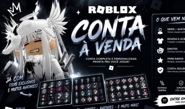 CONTA ROBLOX + BLOX FRUITS À VENDA