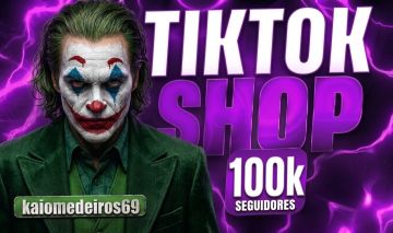 CONTA TIKTOK SHOP 100k