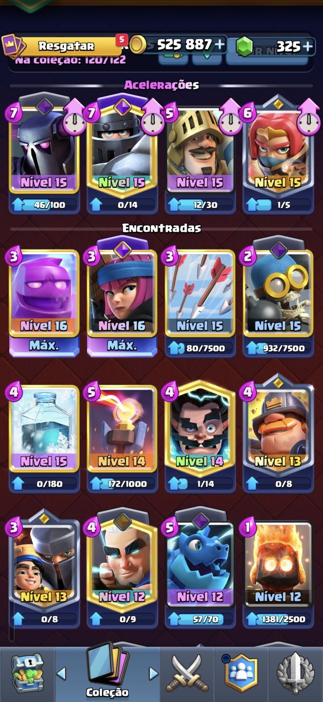 Conta Clash Royale 10k+ Troféus