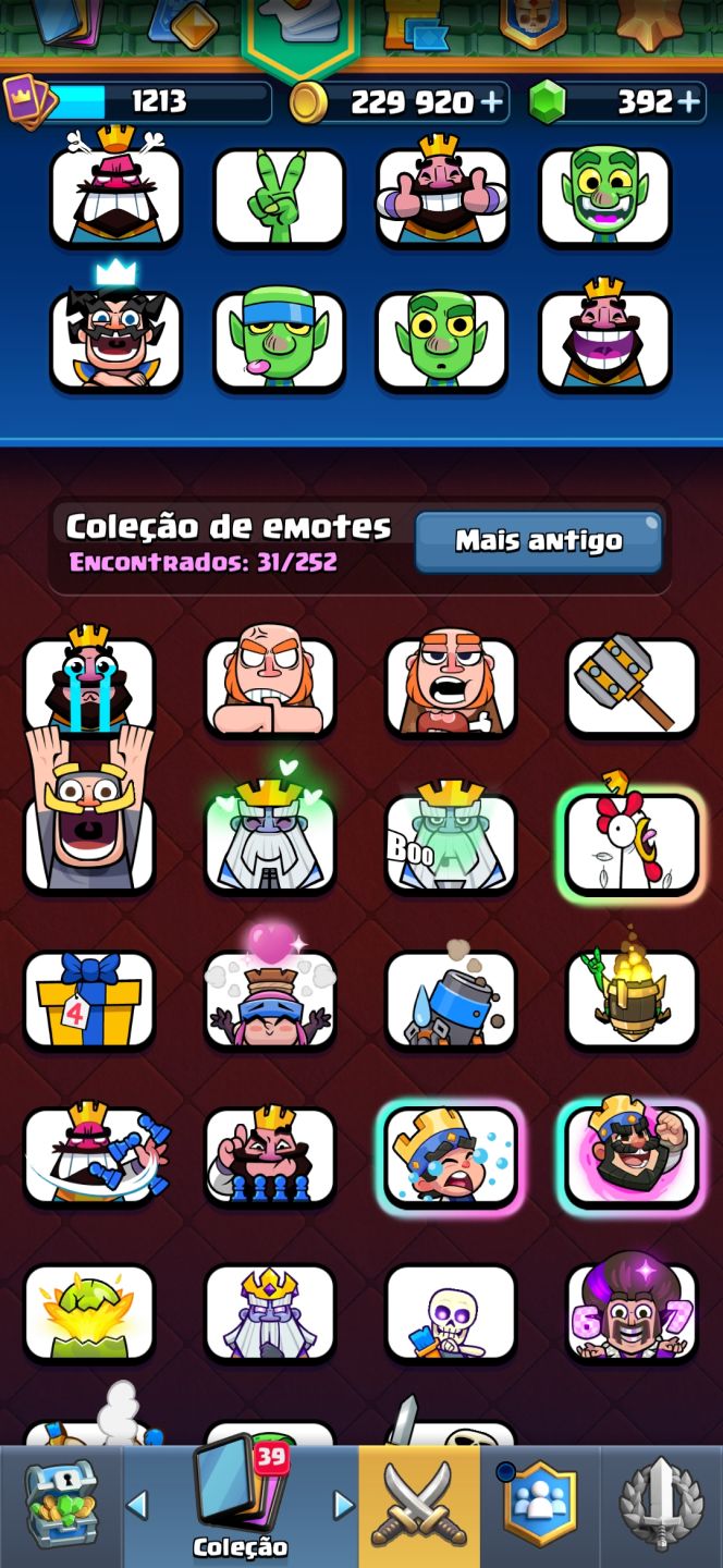 CONTA DE BS 35K, 2021 (8bit v8) + clash royale 4 anos arena 16!