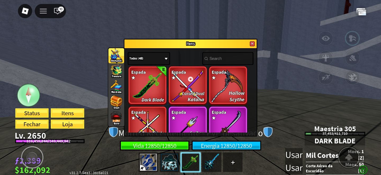 CONTA DE ROBLOX BLOX FRUITS KING LEGACY ENTRE OUTROS JOGOS