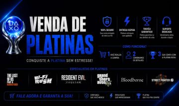 PS5/PS4 Trophy Shop | Serviço De Troféus De Platinas