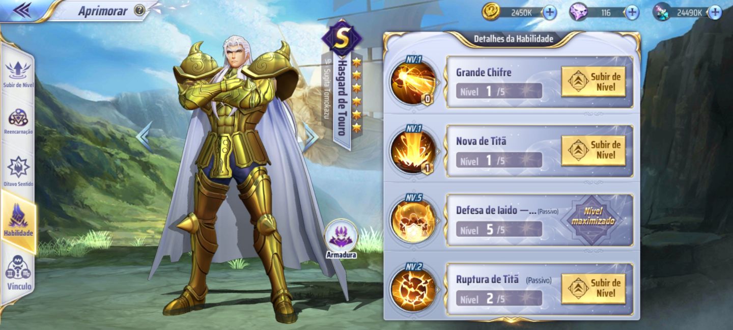 CONTA SAINT SEIYA NO 150