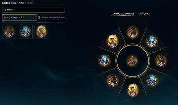 CONTA COM EMOTES DE CHALLENGER CHEIA DE SKINS ATUALMENTE MESTRE