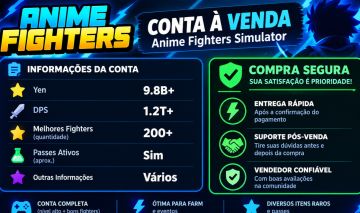 CONTA ANIME FIGHTERS UPD LUCKY EXTRA!!!