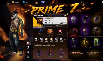 CONTA COM SEGUNDO PASSE PRIME 7 RARO