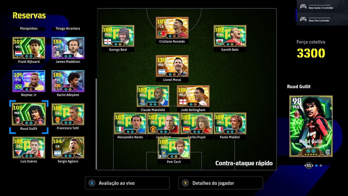 CONTA (STEAM) eFOOTBALL 3300+ | CONTA META COMPLETA | PRONTA PARA JOGAR!!!