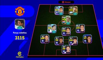 CONTA EFOOTBALL COM PACK DA INTER DE MILÃO | AGUERO | BERGKAMP