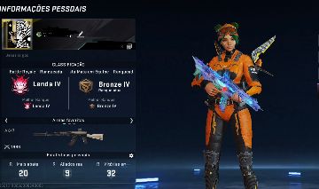 CONTA BLOODSTRIKE COM VÁRIAS SKINS!