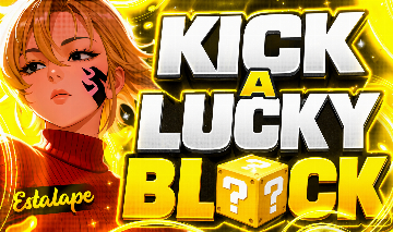 KICK A LUCKY BLOCK/CHUTE UM BLOCO DA SORTE - BRAINROTS/GAMEPASS