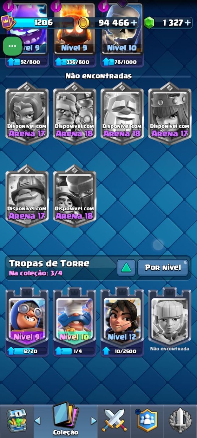 CONTA DE CLASH ROYALE 5K TROFÉUS