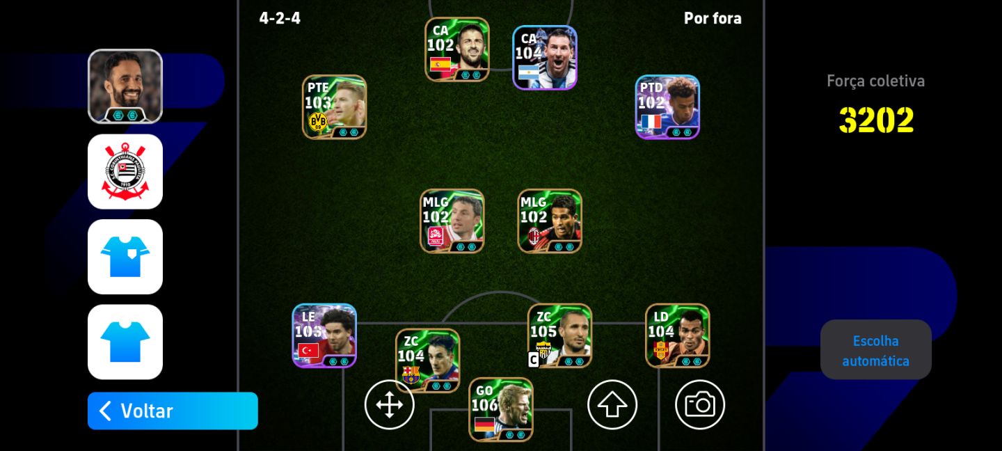 Conta de efootball