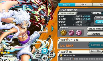 CONTA ONE PIECE BOUNTY RUSH