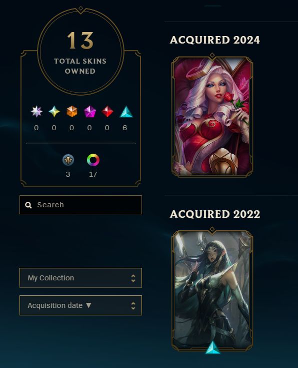 Conta lol diamante
