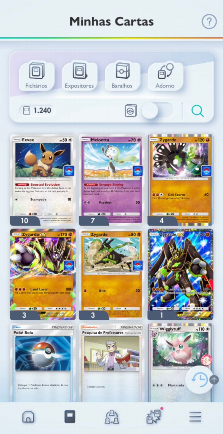 Conta TCG Pocket, +15k de cartas e diversas cartas meta (Ler a descrição)