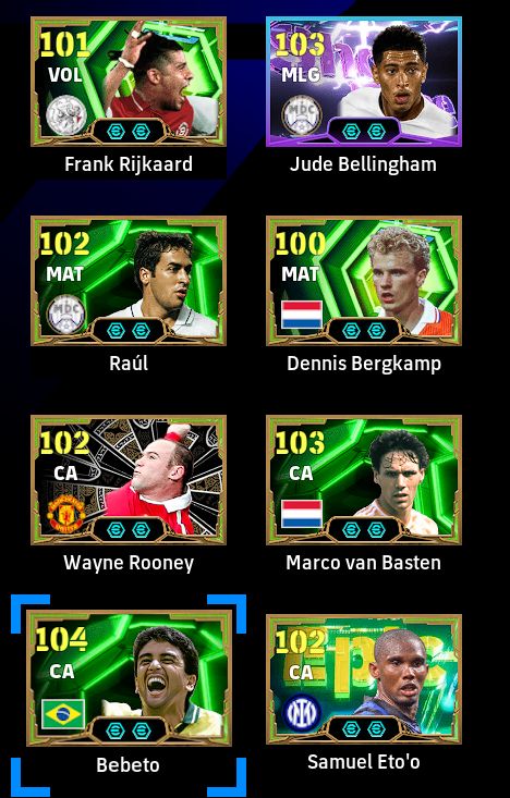 CONTA eFootball STEAM ELENCO FORTE ATAQUE PESADO PRONTA PARA EVOLUIR