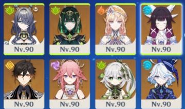 WTS Genshin Impact Account | AR58 | 85 Characters | 32 Limited 5