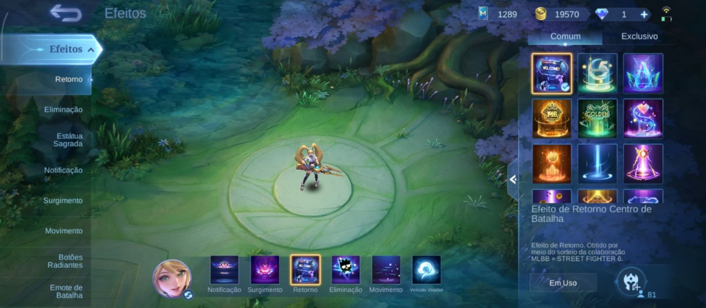 Melhor conta MLBB