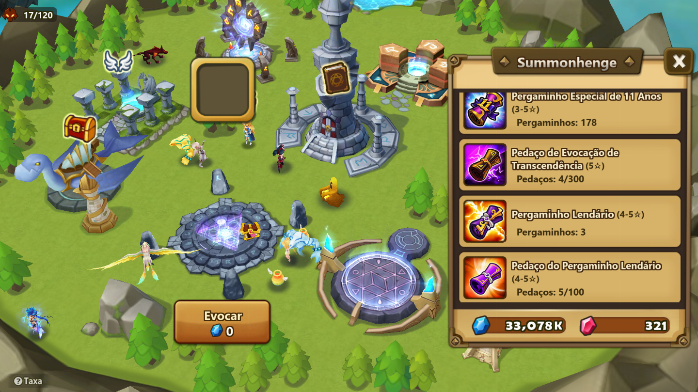 CONTA COM NICKI LD5 + 200+ SUMMONS + START PERFEITO