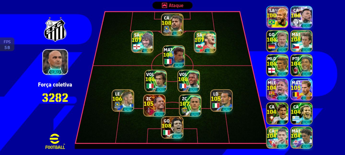 Conta de efootball top pra rank