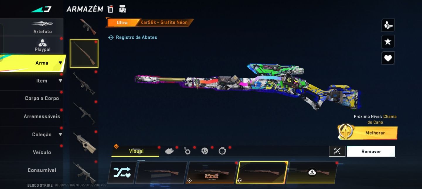 Conta de blood strike 4 passes antigos 1 skin de personagem lendaria