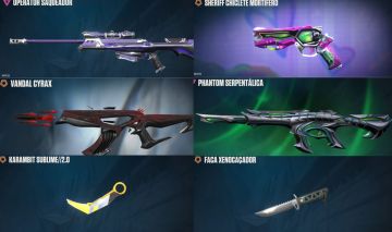 PRIME 2.0 FACA,XENOHUNTER FACA, VANDAL CYRAX, PHANTOM SERPENTALICA E MUITO MAIS!