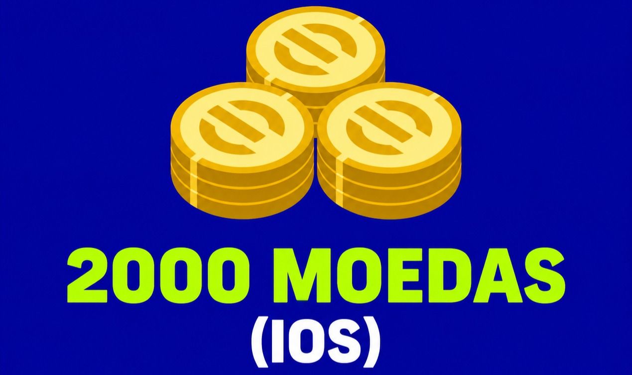PACOTE DE 2000 MOEDAS EFOOTBALL (SOMENTE IOS)