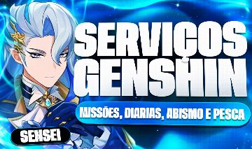 SERVIÇOS GENSHIN (ABISMO, DIARIAS, MISSOES E ETC...)